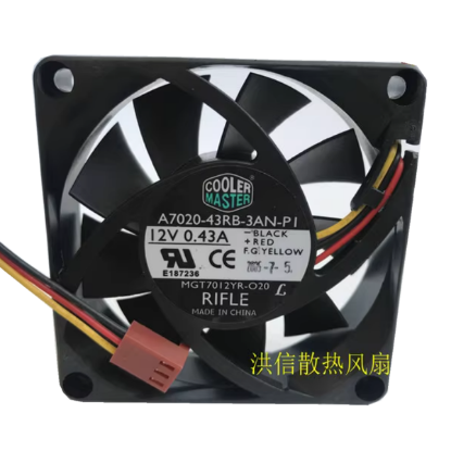 Picture of Cooler Master A7020-43RB-3AN-PI Server-Square Fan A7020-43RB-3AN-PI