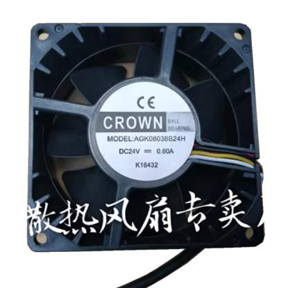 Picture of CROWN AGK08038B24H Server-Square Fan AGK08038B24H