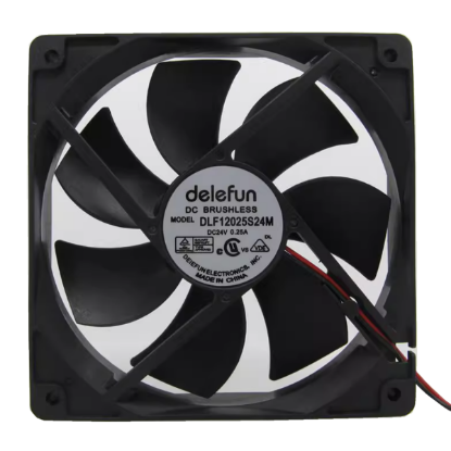 Picture of delefun DLF12025S24M Server-Square Fan DLF12025S24M