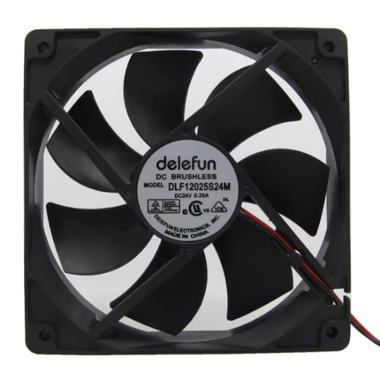 Picture of delefun DLF12025S24M Server-Square Fan DLF12025S24M