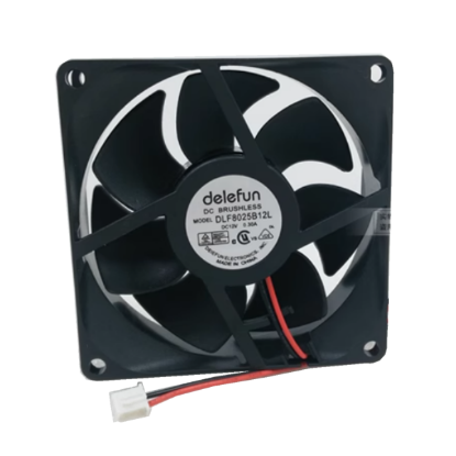 Picture of delefun DLF8025B12L Server-Square Fan DLF8025B12L