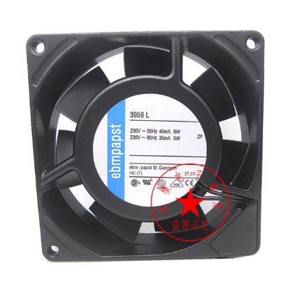 Picture of ebm-papst 3956 L Server-Square Fan 3956 L