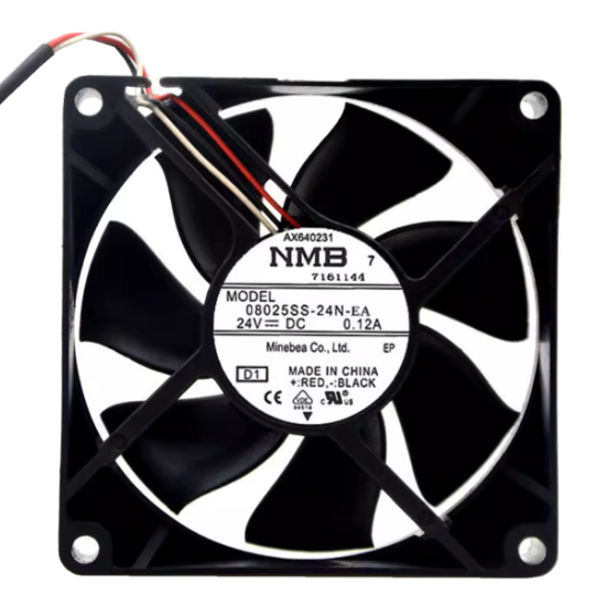 Picture of NMB-MAT / Minebea 08025SS-24N-EA Server-Square Fan 08025SS-24N-EA