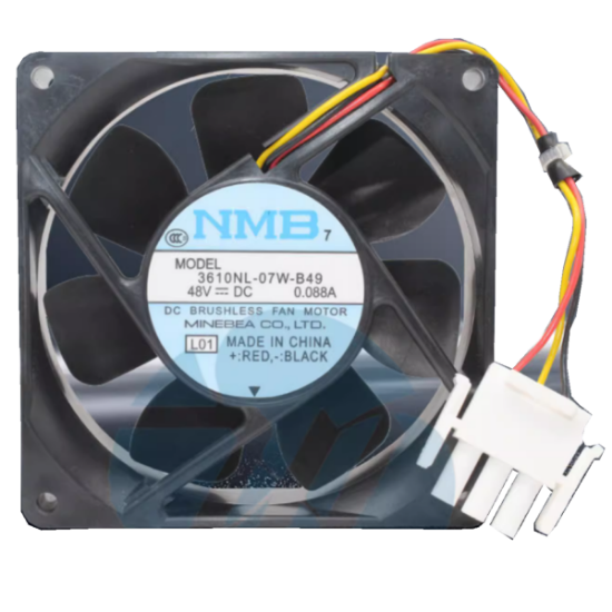 Picture of NMB-MAT / Minebea 3610NL-07W-B49 Server-Square Fan 3610NL-07W-B49, L01