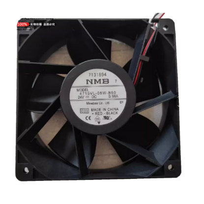 Picture of NMB-MAT / Minebea 4715VL-05W-B50, E03, DC 24V0.96A 120x120x38mm, 2-wire 