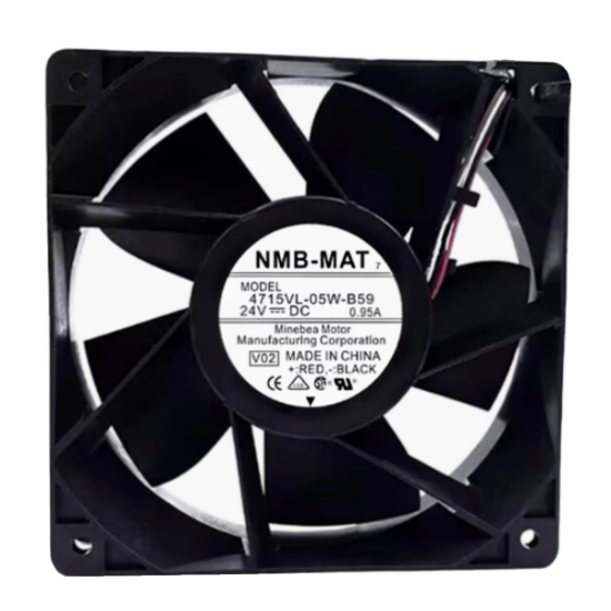 Picture of NMB-MAT / Minebea 4715VL-05W-B59 Server-Square Fan 4715VL-05W-B59