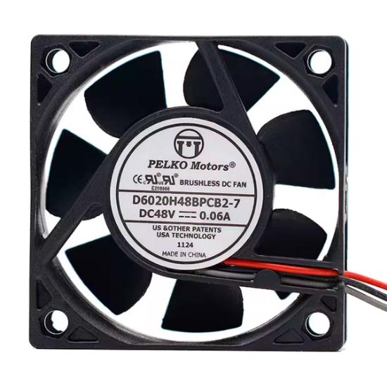 Picture of PELKO D6020H48BPCB2-7 Server-Square Fan D6020H48BPCB2-7