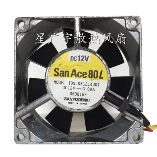 Picture of Sanyo Denki 109L0812L4J01 Server-Square Fan 109L0812L4J01