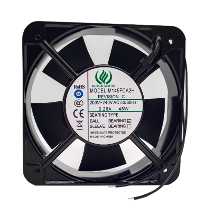 Picture of MUTUAL MOTOR M145FCA2H Server-Round Fan M145FCA2H, Alloy Framed