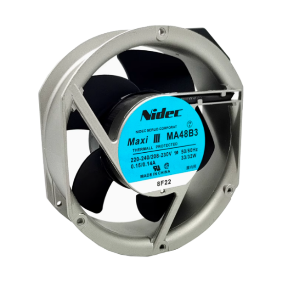 Picture of Japan Servo MA48B3 Server - Round Fan Steel, rd172x150x50, 0w, AC 220V 32W