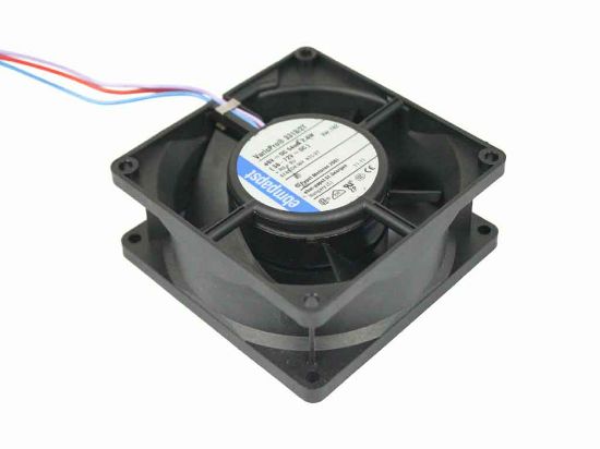 Picture of ebm-papst 3318 /2T Server - Square Fan sq92x92x32mm, w80x4x4, 48V 2.6W