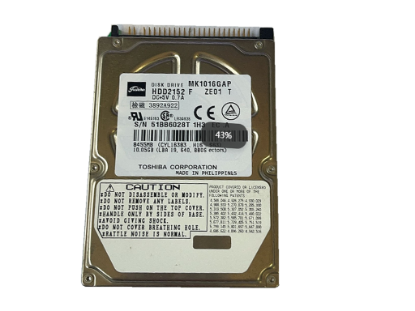 Picture of Toshiba MK1016GAP HDD 2.5" IDE 6GB-10GB 2.5, IDE, 10.05GB
