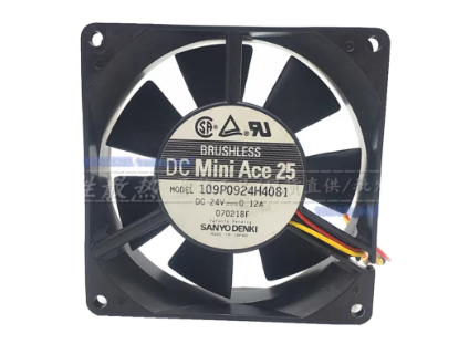 Picture of Sanyo Denki 109P0924H4081 Server-Square Fan 109P0924H4081