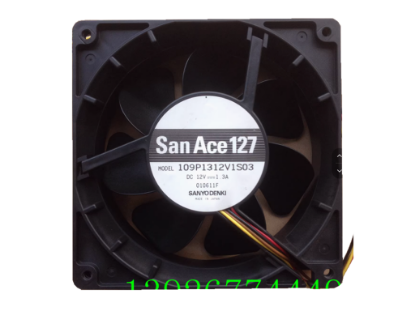 Picture of Sanyo Denki 109P1312V1S03 Server-Square Fan 109P1312V1S03
