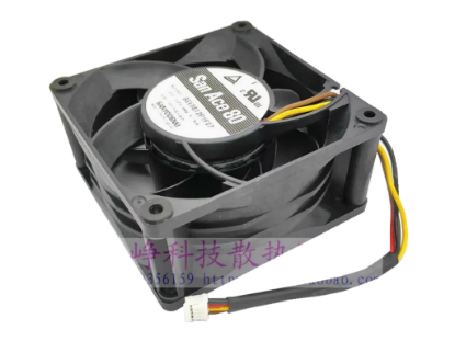 Picture of Sanyo Denki 9GV0812P1F07 Server-Square Fan 9GV0812P1F07