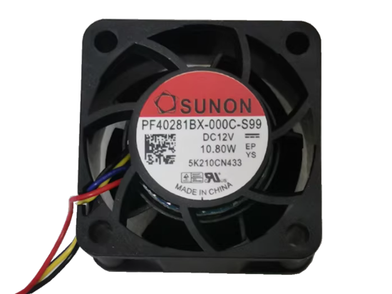 Picture of SUNON PF40281BX-000C-S99 Server-Square Fan PF40281BX-000C-S99