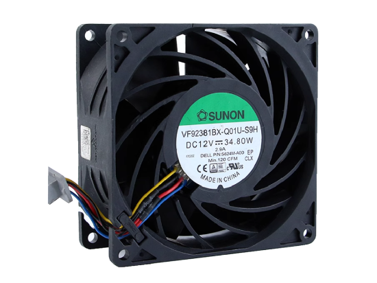 Picture of SUNON VF92381BX-Q01U-S9H Server-Square Fan VF92381BX-Q01U-S9H