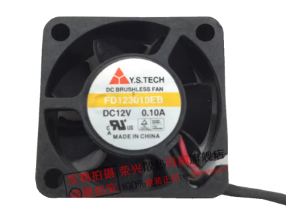 Picture of Y.S TECH FD123010EB Server-Square Fan FD123010EB