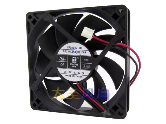 Picture of DWPH EFS-08C12M Server-Square Fan EFS-08C12M