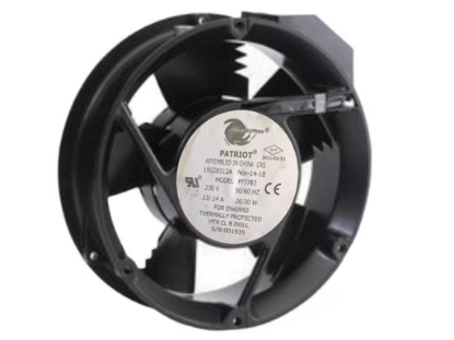 Picture of Comair Rotron PT77B3QNN Server - Round Fan , dia172x172x51mm, 2-pin, AC 230V 30W