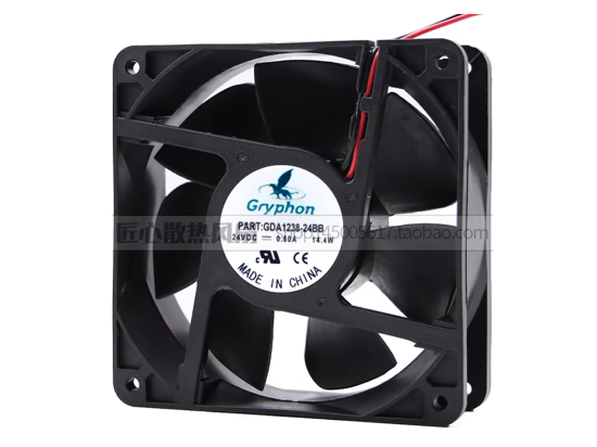 Picture of Gryphon GDA1238-24BB Server-Square Fan GDA1238-24BB