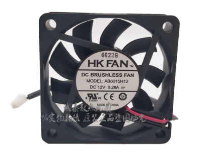 Picture of HK FAN AB6015H12 Server-Square Fan AB6015H12