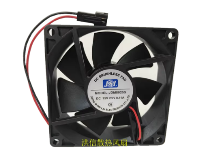 Picture of JSL / Jiang Shan Lai JDM8025S Server-Square Fan JDM8025S