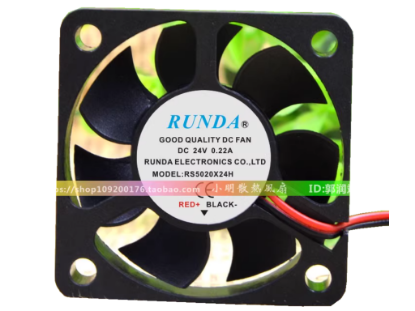 Picture of RUNDA RS5020X24H Server-Square Fan RS5020X24H