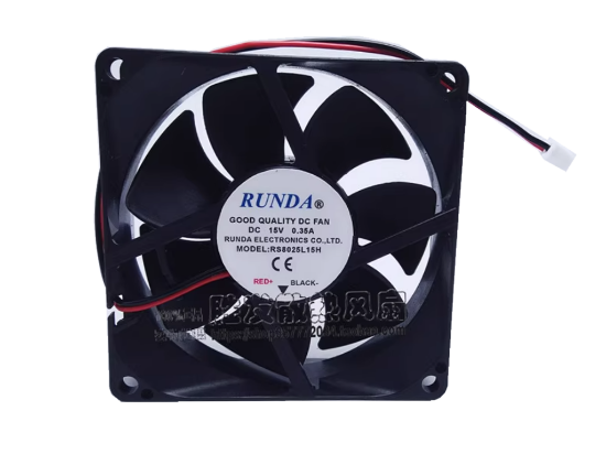 Picture of RUNDA  RS8025L15H Server-Square Fan RS8025L15H