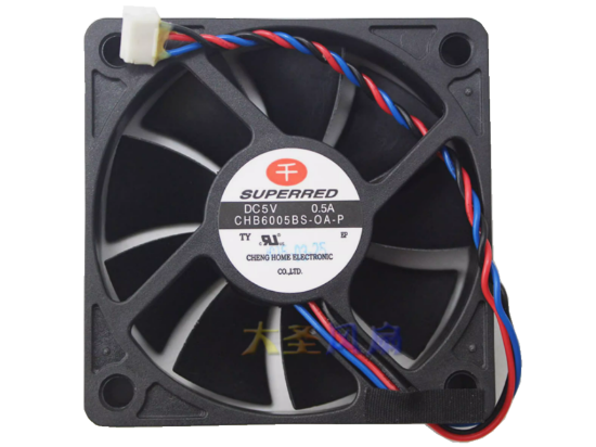 Picture of SUPERRED CHB6005BS-OA-P Server-Square Fan CHB6005BS-OA-P
