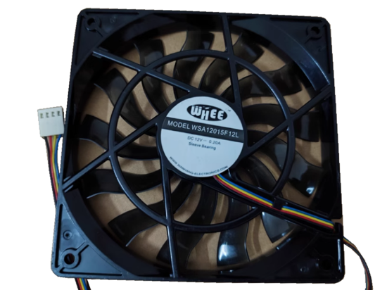 Picture of WHEE WSA12015F12L Server-Square Fan WSA12015F12L