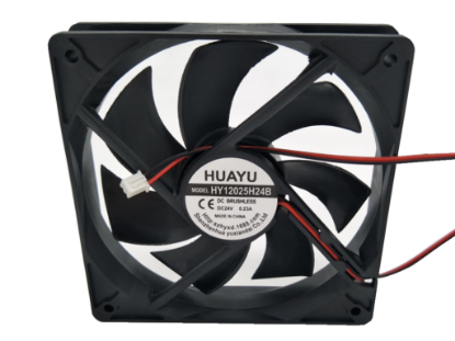 Picture of HUAYU HY12025H24B Server-Square Fan HY12025H24B