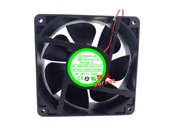 Picture of Young Lin Tech DFB123848H Server-Square Fan DFB123848H