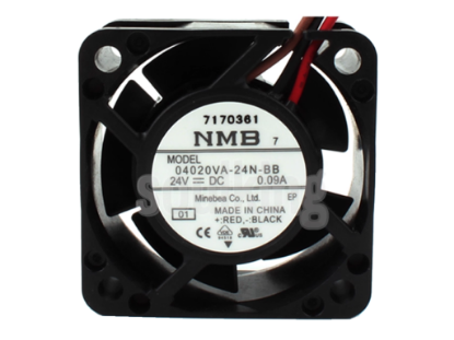 Picture of NMB-MAT / Minebea 04020VA-24N-BB Server-Square Fan 04020VA-24N-BB, 01