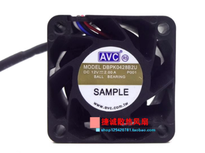 Picture of AVC DBPK0428B2U Server-Square Fan DBPK0428B2U, P001