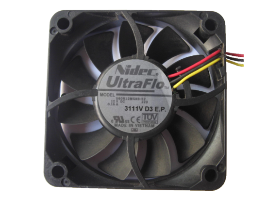 Picture of Nidec U60R12MGBB-52 Server-Square Fan U60R12MGBB-52, J23