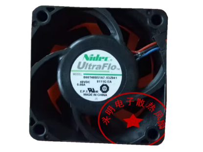 Picture of Nidec B60T48BS1A7-53Z041 Server-Square Fan B60T48BS1A7-53Z041