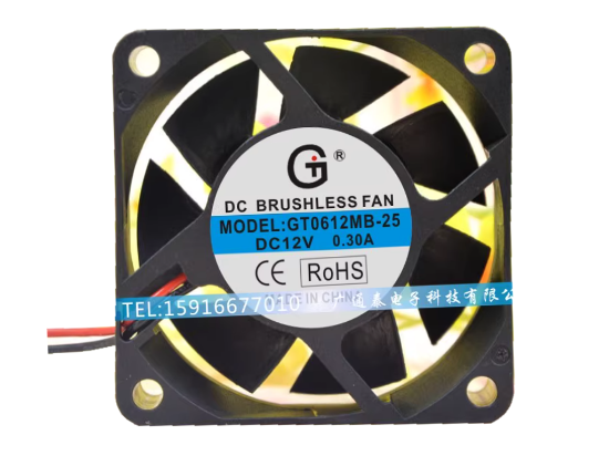 Picture of GT / Guangtai GT0612MB-25 Server-Square Fan GT0612MB-25