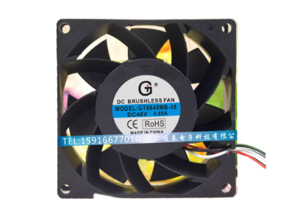 Picture of GT / Guangtai GT0848MB-38 Server-Square Fan GT0848MB-38