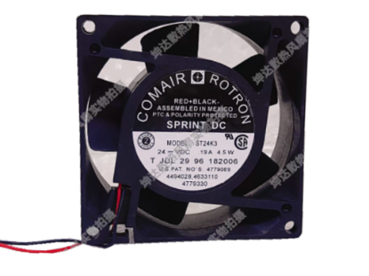 Picture of Comair Rotron ST24K3 Server-Square Fan ST24K3