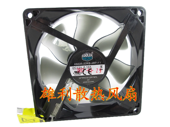 Picture of Cooler Master A9225-22RB-4BP-F1 Server-Square Fan A9225-22RB-4BP-F1