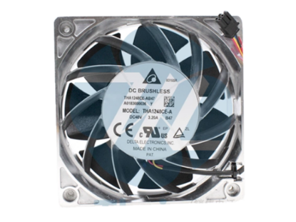 Picture of Delta Electronics THA1248CE-A Server-Square Fan THA1248CE-A, B47, Alloy Framed