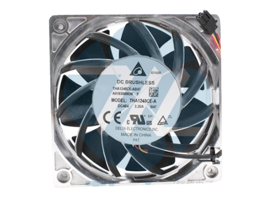 Picture of Delta Electronics THA1248CE-A Server-Square Fan THA1248CE-A, B47, Alloy Framed