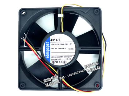 Picture of ebm-papst 4314/2 Server-Square Fan 4314/2