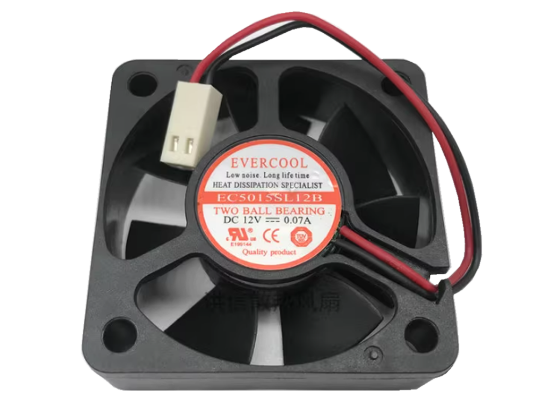 Picture of EverCool EC5015SL12B Server-Square Fan EC5015SL12B