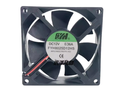 Picture of FYH FYH8025D12HS Server-Square Fan FYH8025D12HS