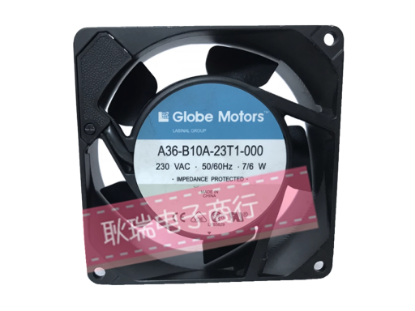 Picture of Globe Motors A36-B10A-23T1-000 Server-Square Fan A36-B10A-23T1-000, Alloy Framed