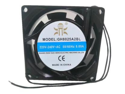 Picture of Guo Heng GH8025A2BL Server-Square Fan GH8025A2BL, Alloy Framed