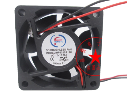 Picture of HENG FU HF6025S12H Server-Square Fan HF6025S12H