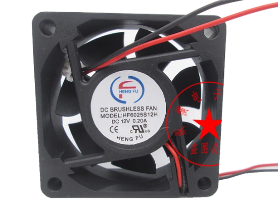 Picture of HENG FU HF6025S12H Server-Square Fan HF6025S12H